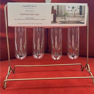 Heart & Hand With Magnolia Propagation Vase